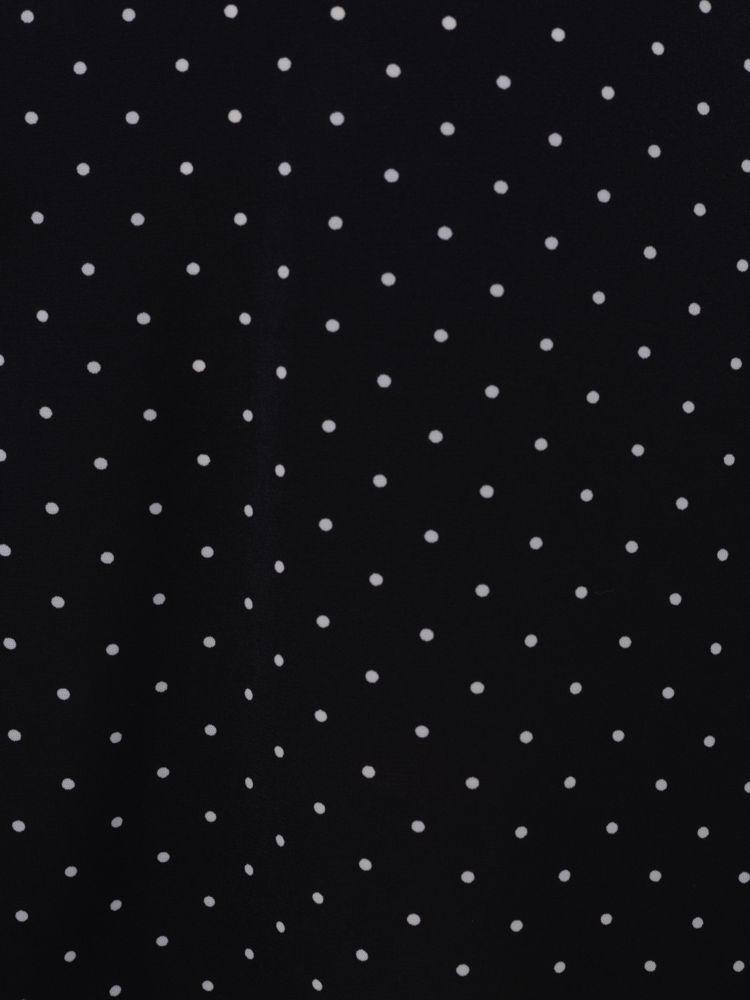 Платье мини в горошек с контрастным цветком