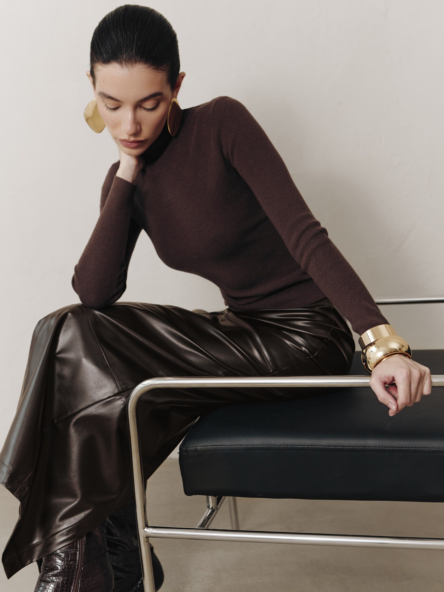 Трикотажная водолазка