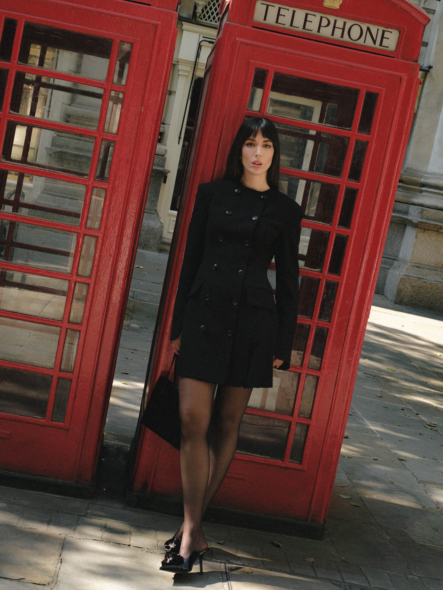 Tailliertes Mini-Blazerkleid