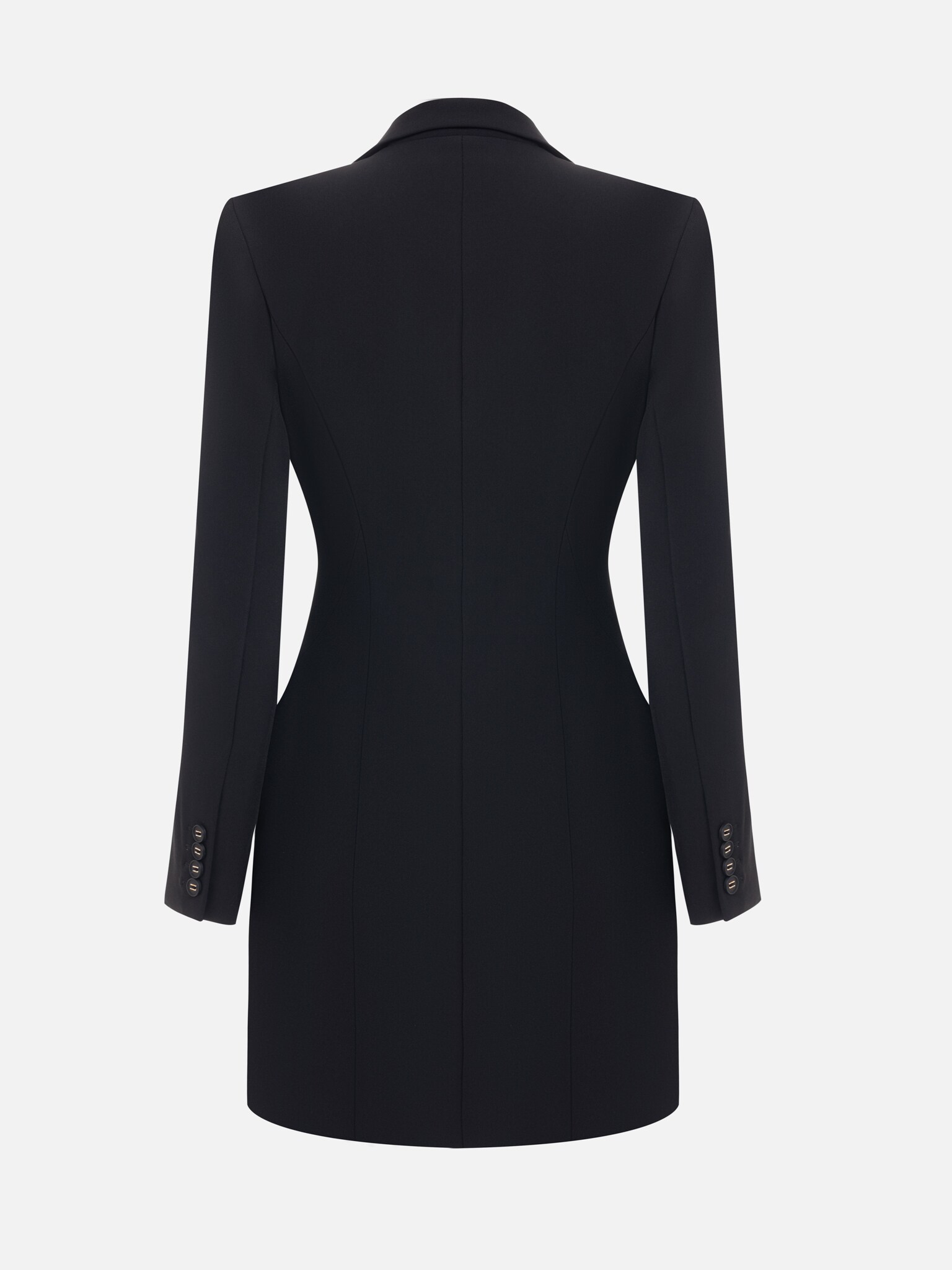 Mini fitted blazer dress