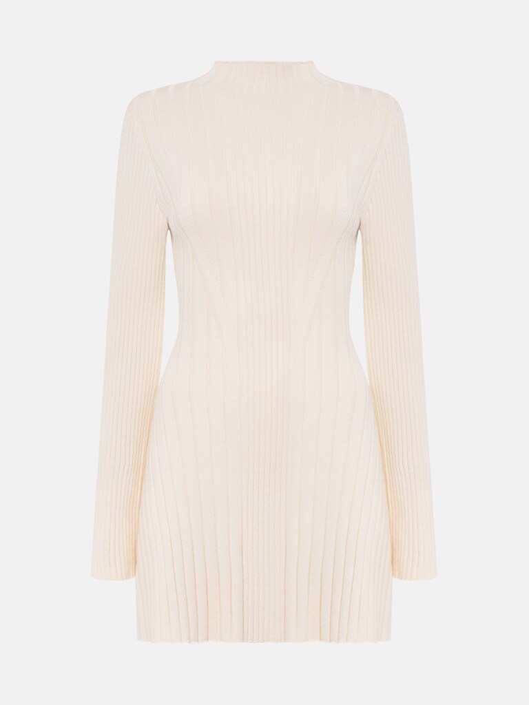 Minikleid aus gestricktem Jersey