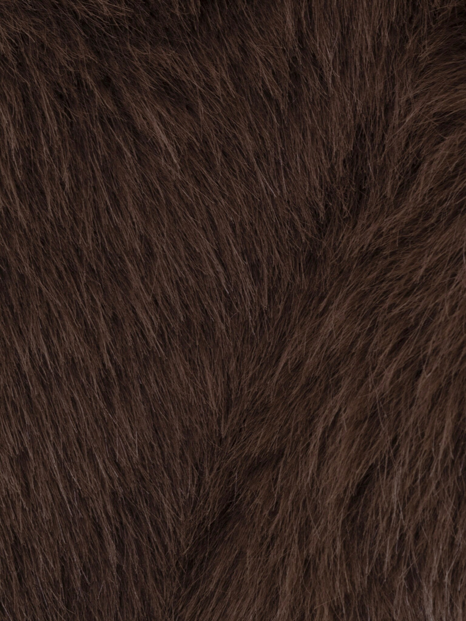 Short eco-coat with voluminous collar