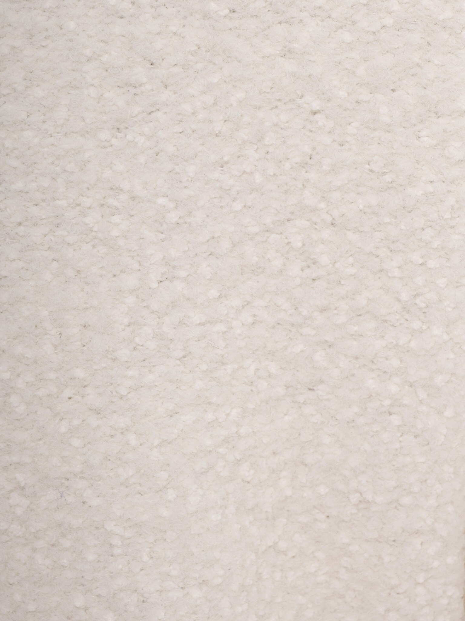 Straight fluffy knit cardigan