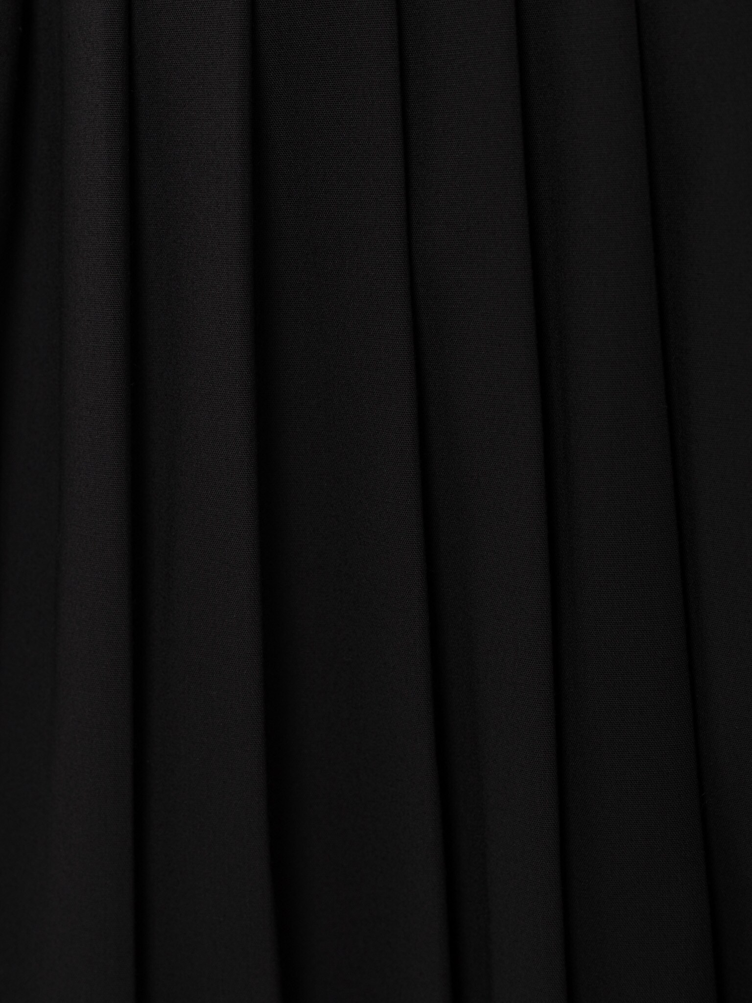 Mini dress with pleating and front zip