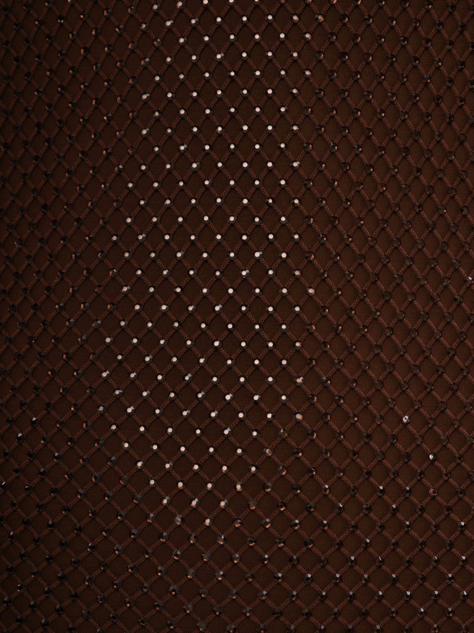 Rhinestone mesh slim mini dress