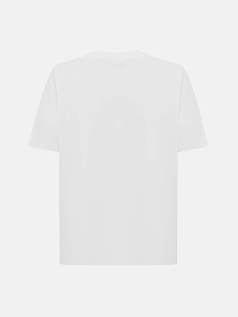 Прямая футболка с рисунком из страз