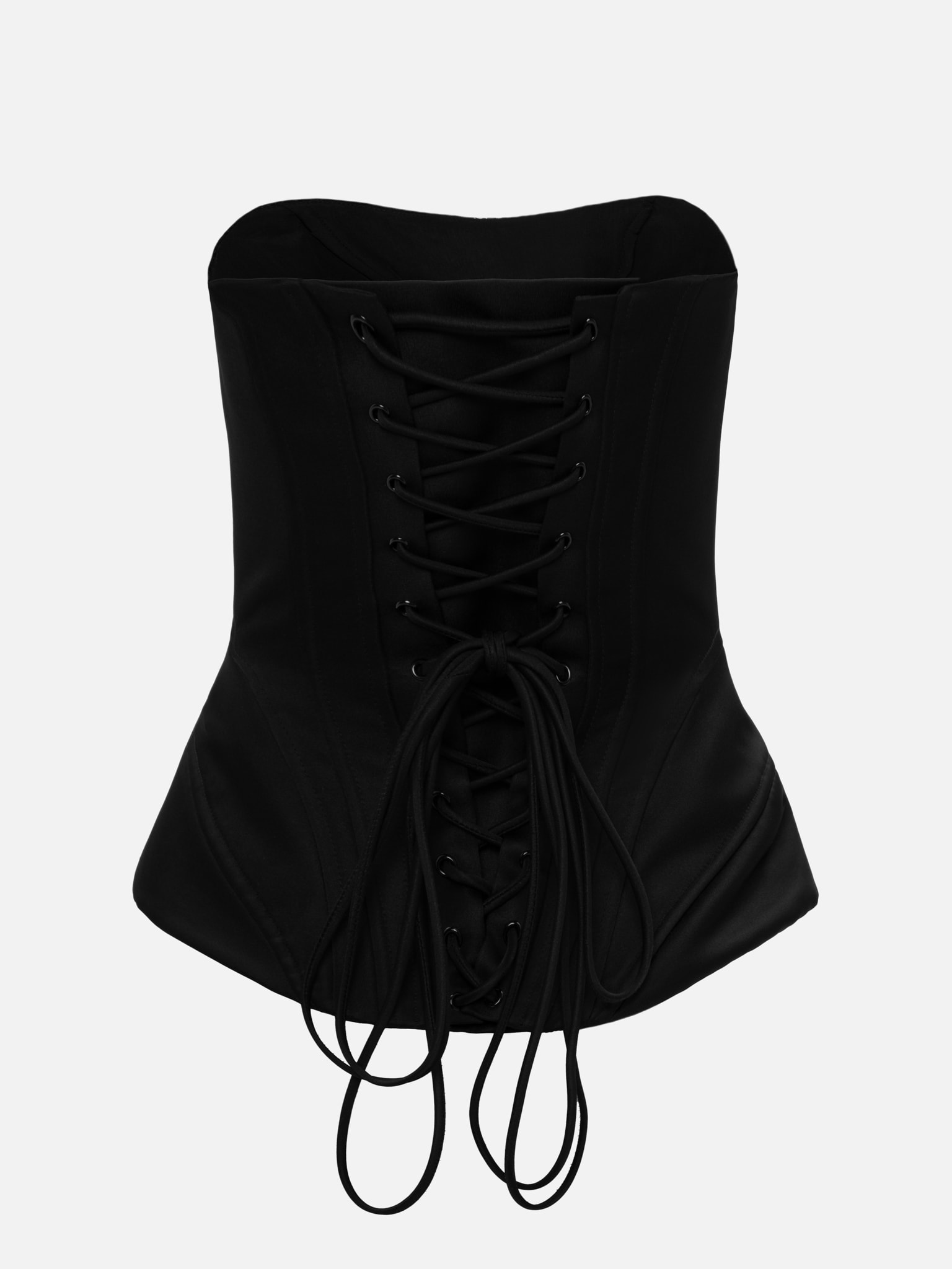 Strapless corset