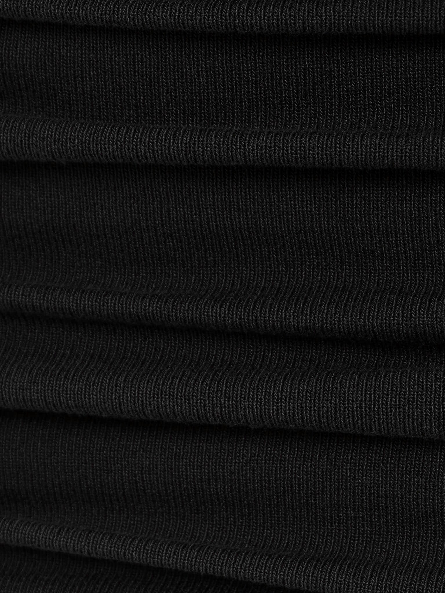 Платье мини из полупрозрачной ткани с воланами на манжетах