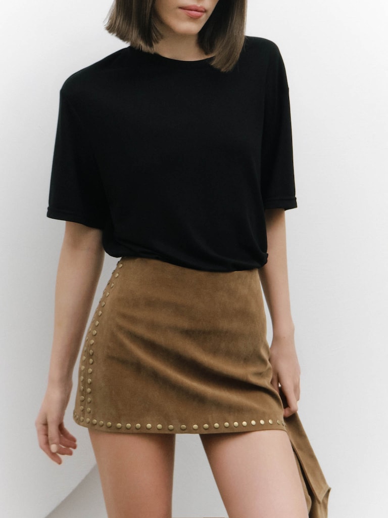 Loose-fitting jersey T-shirt