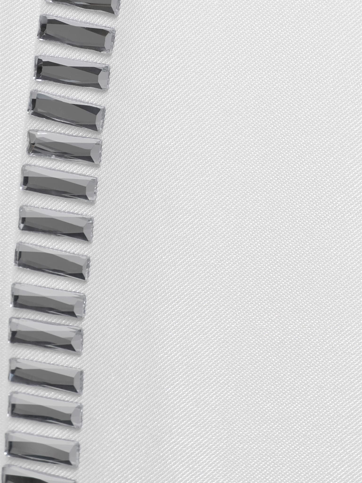 Maxi skirt with metallic decor