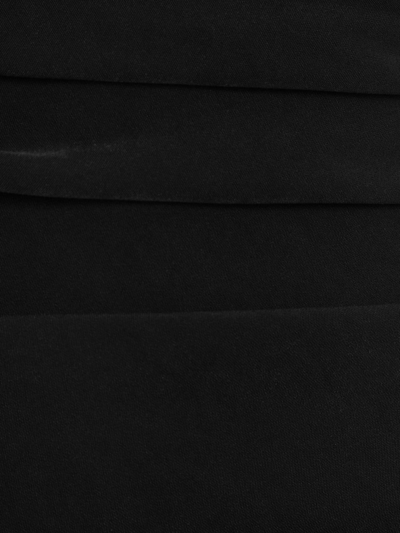 Smooth fabric mini dress with draped front