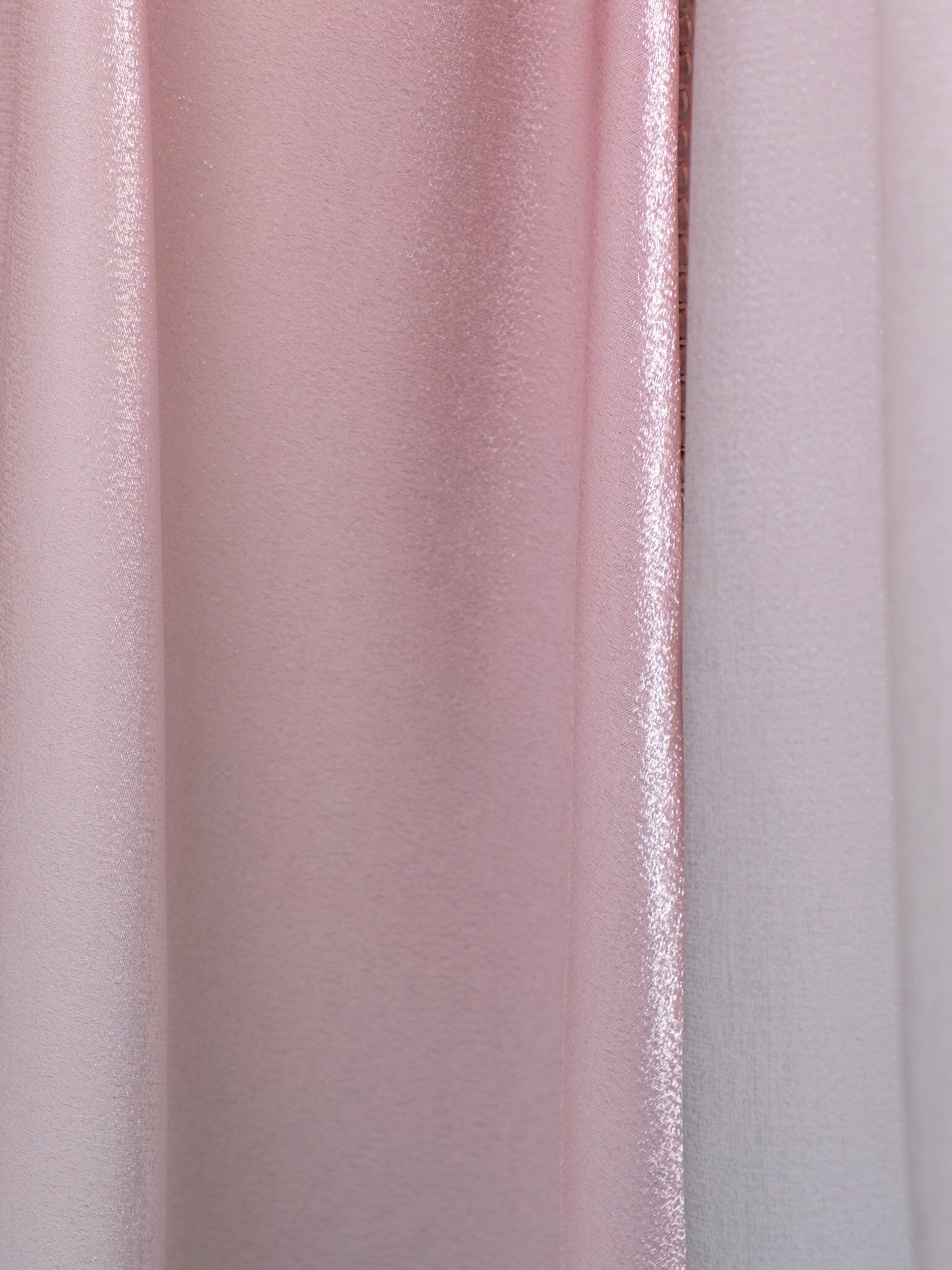 Maxi dress with asymmetric neckline and rhinestone embellishment on the sleeves