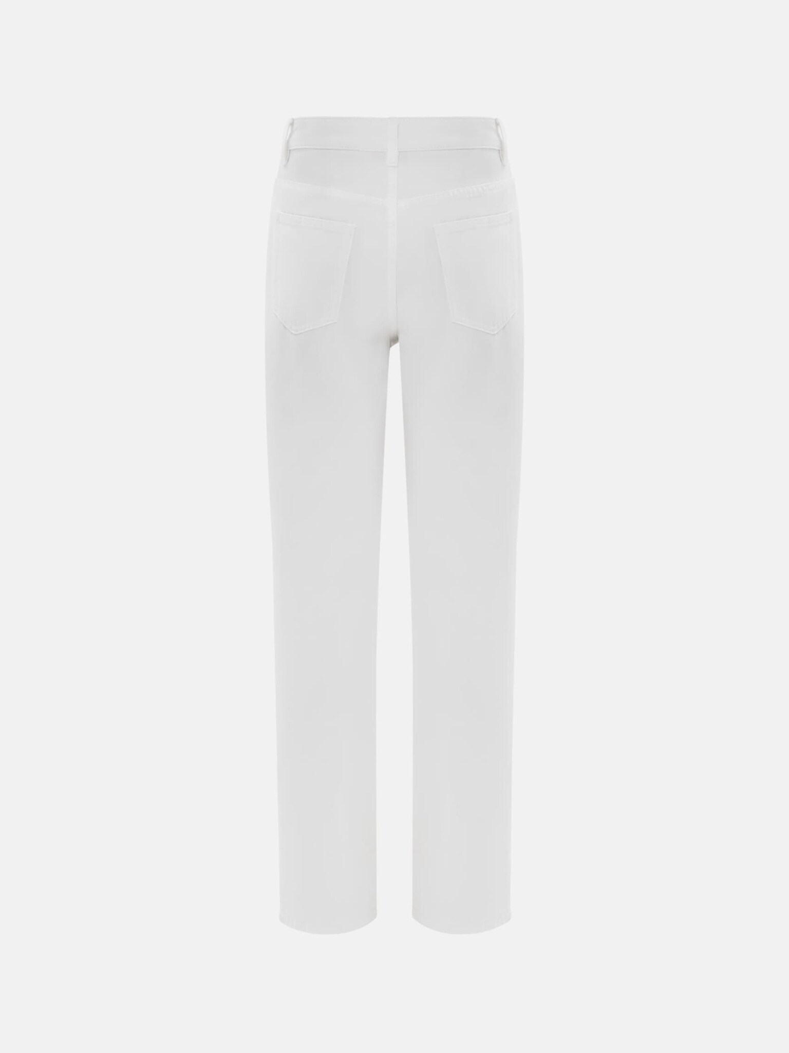 Джинсы прямого кроя на низкой посадке