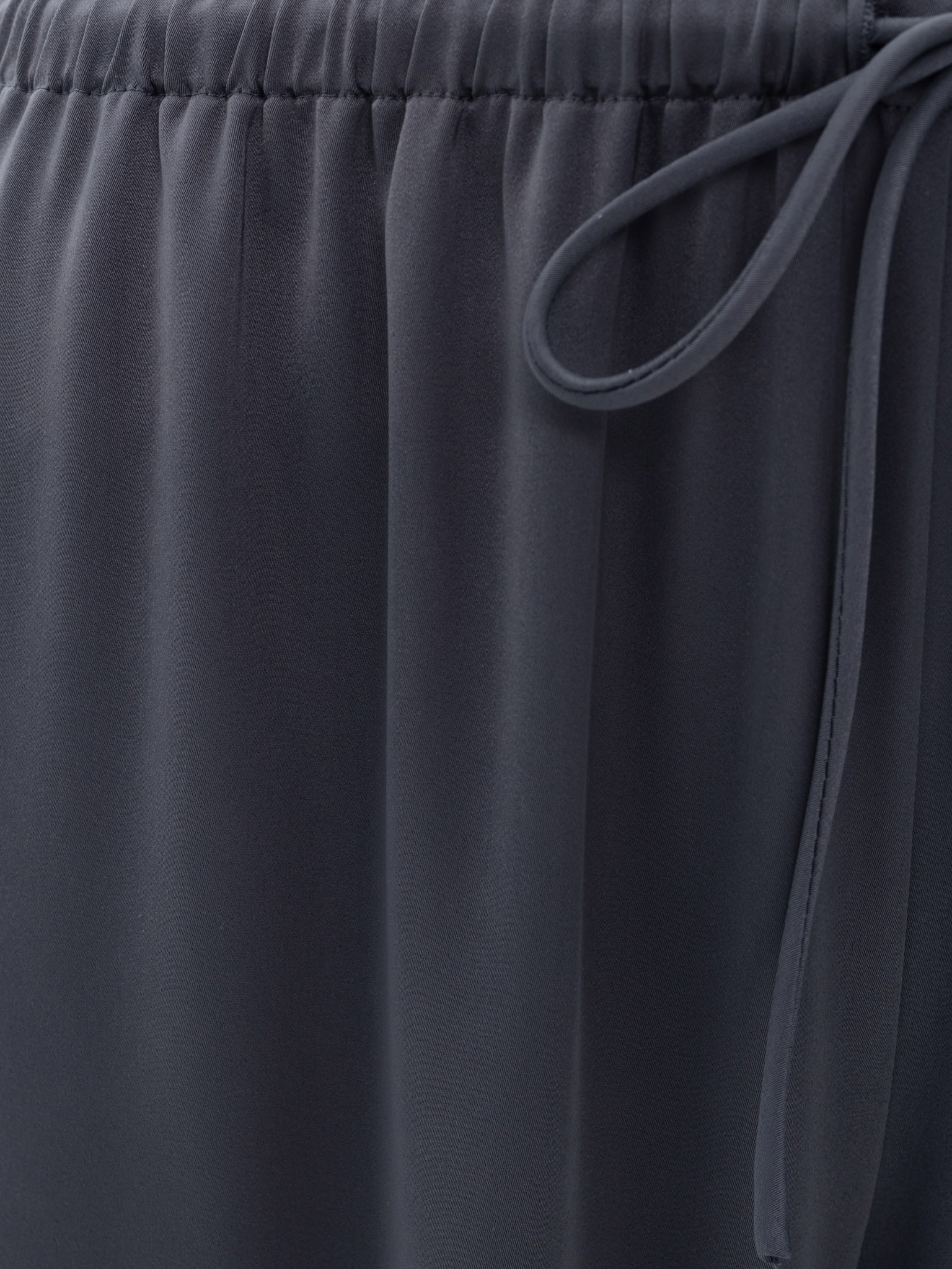 Smooth jersey loose-fitting trousers