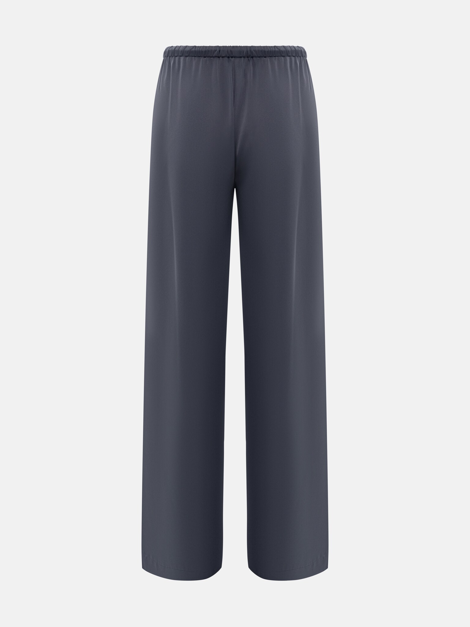 Smooth jersey loose-fitting trousers