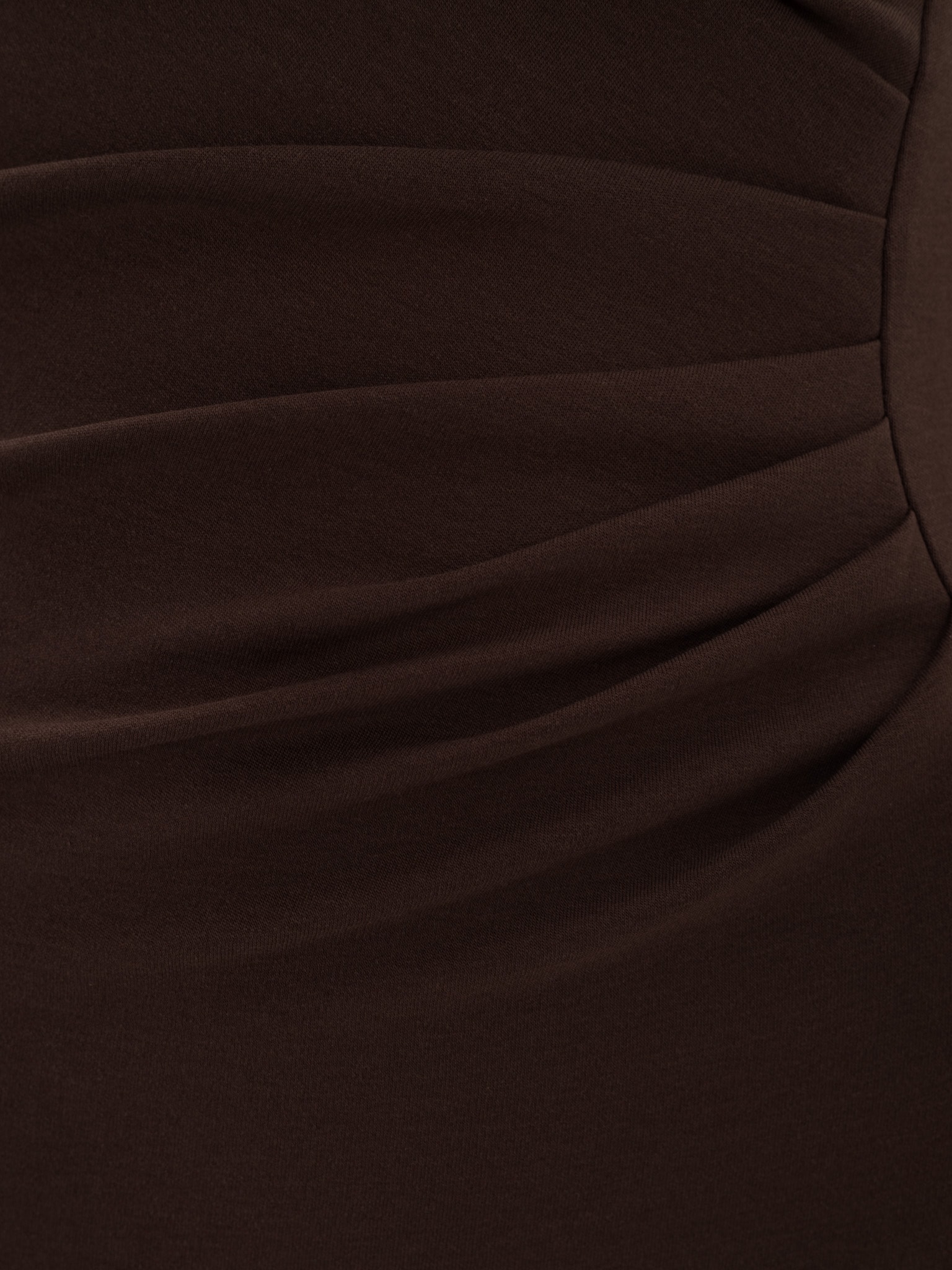 Платье макси со сборкой на талии