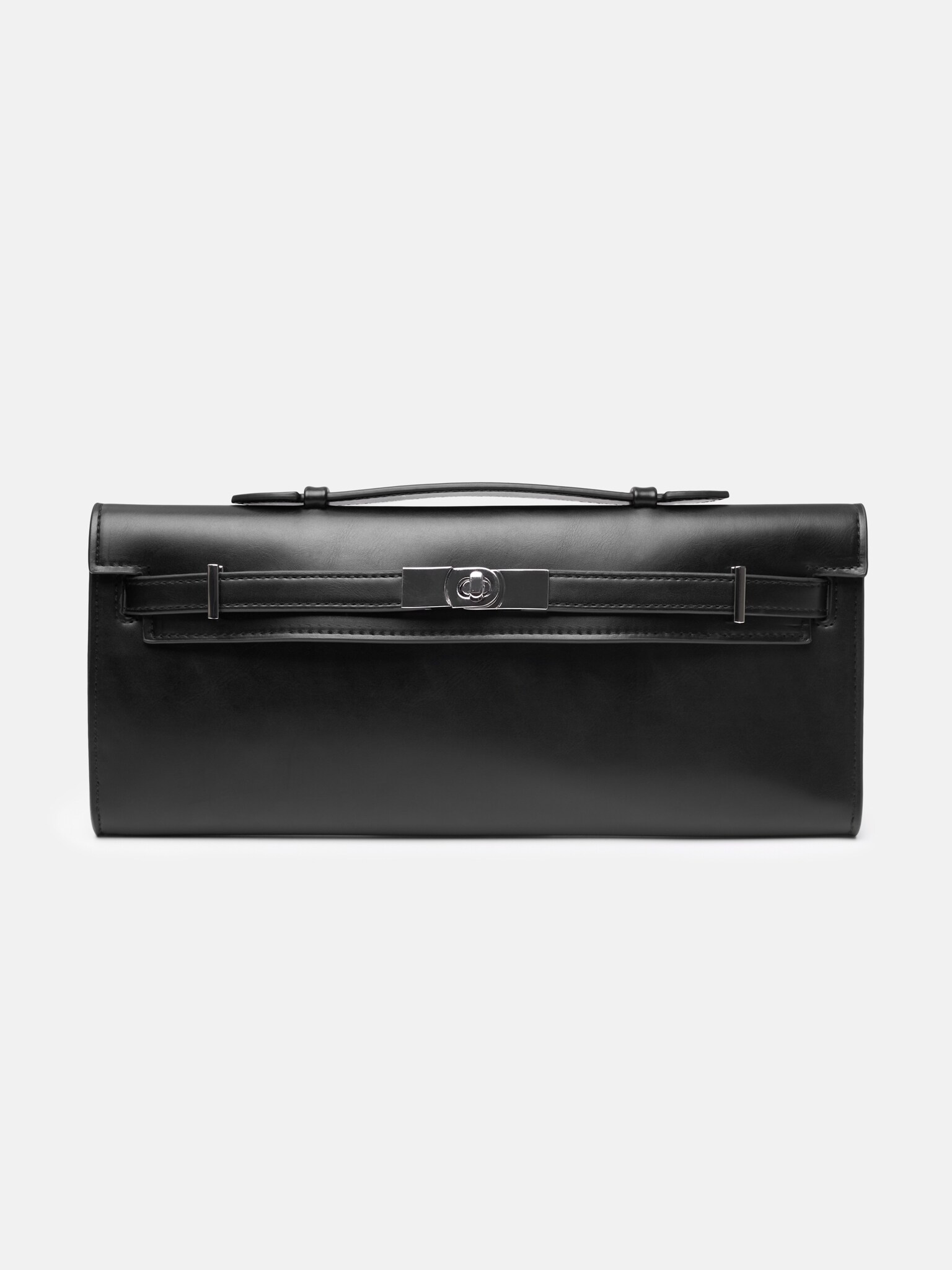 Rectangular matte eco-leather bag