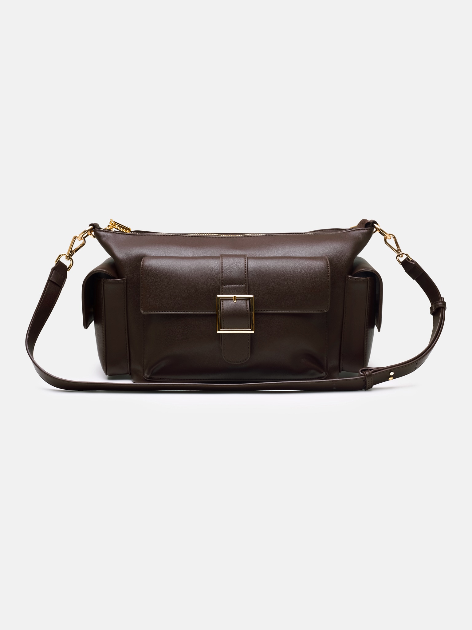 Rectangular bag with large pockets