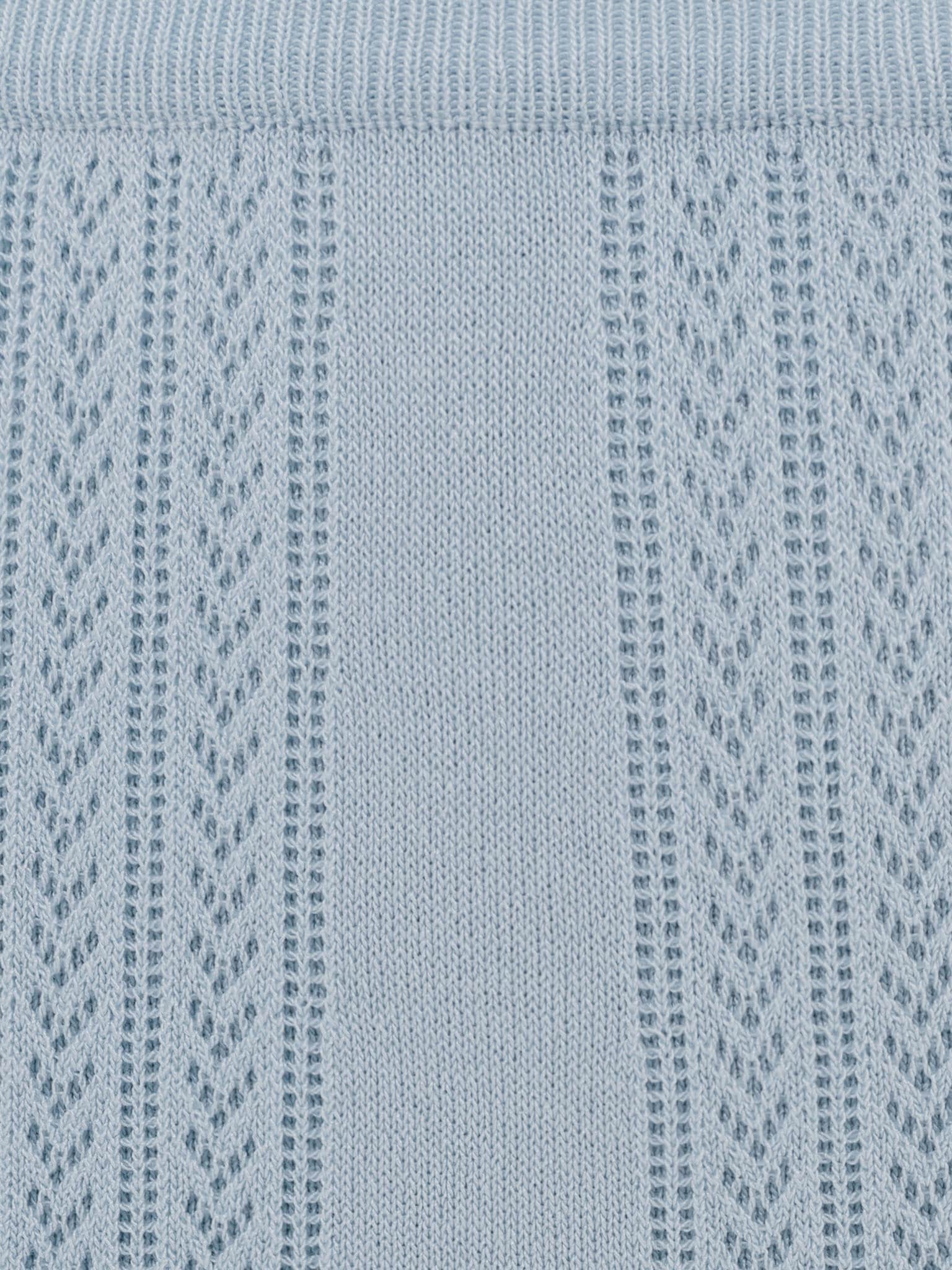 Openwork jersey maxi skirt