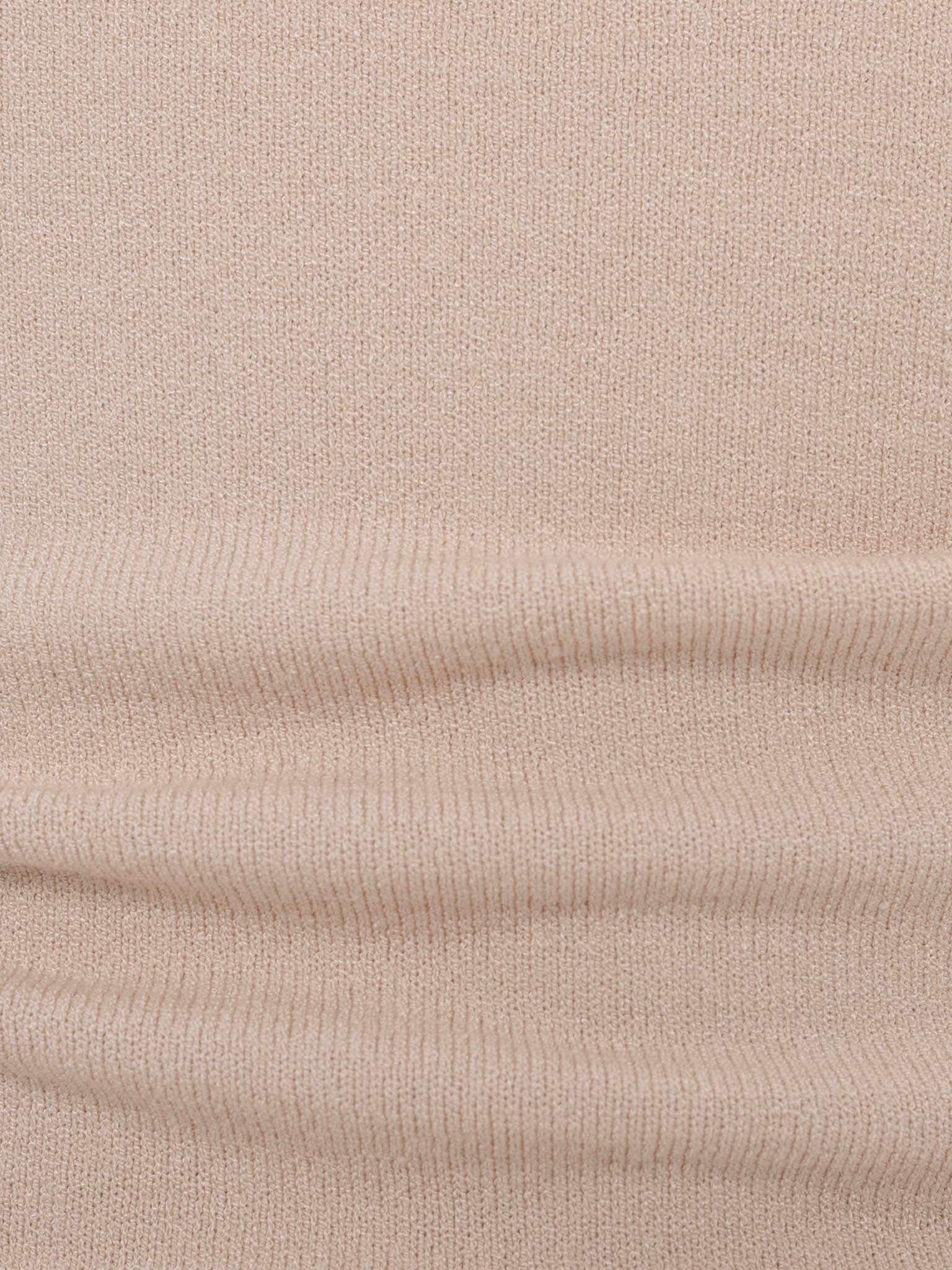 Two-material jersey top