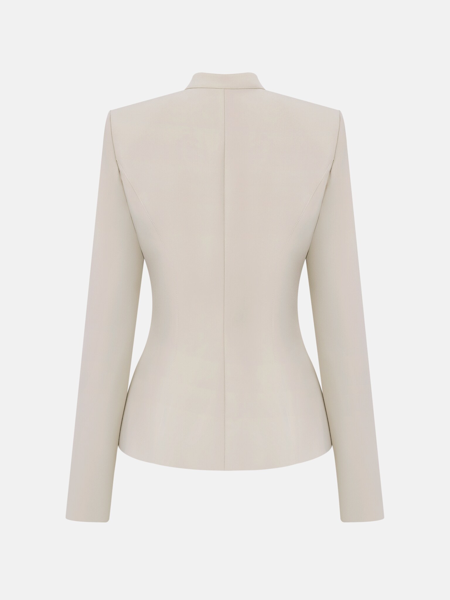 Taillierte Jacke mit Reißverschluss