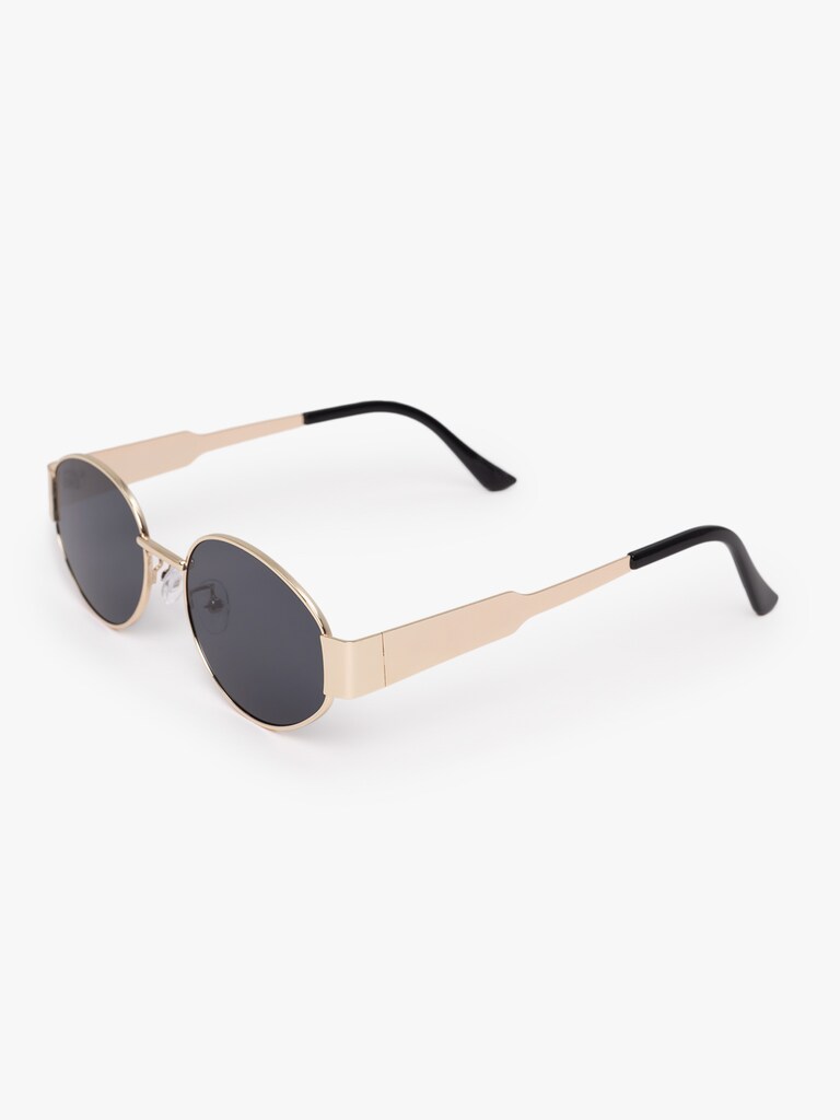 Metalframed sunglasses with slim temples