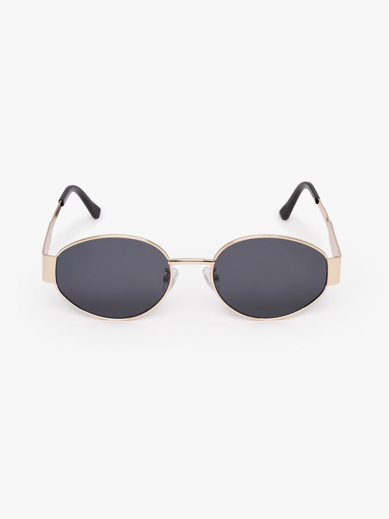 Metalframed sunglasses with slim temples