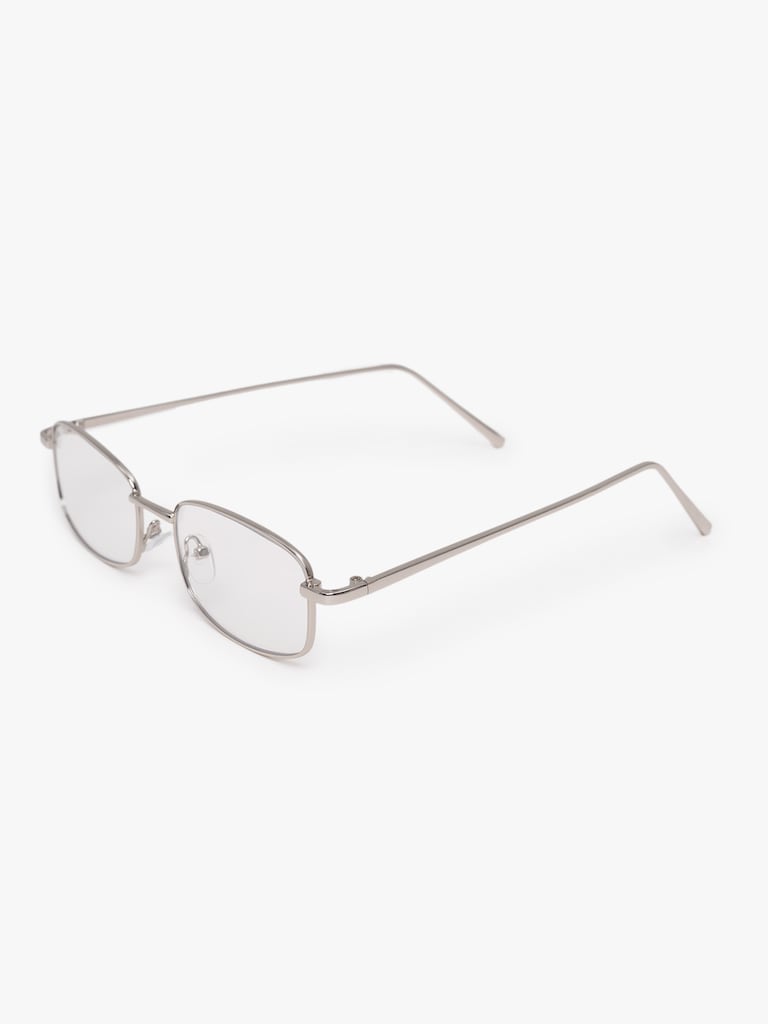 Decorative sunglasses with rectangular lenses