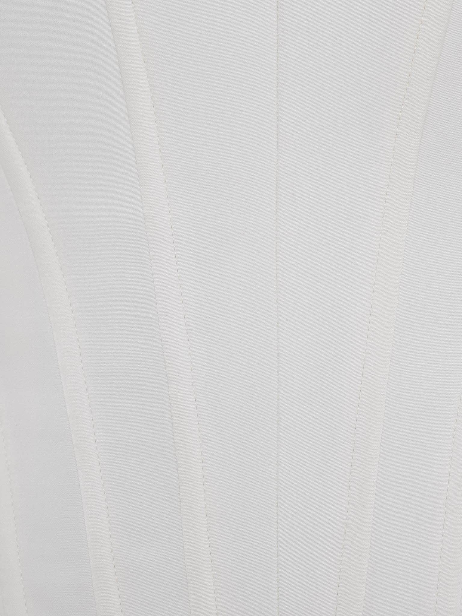 Сатиновый корсет с открытыми плечами