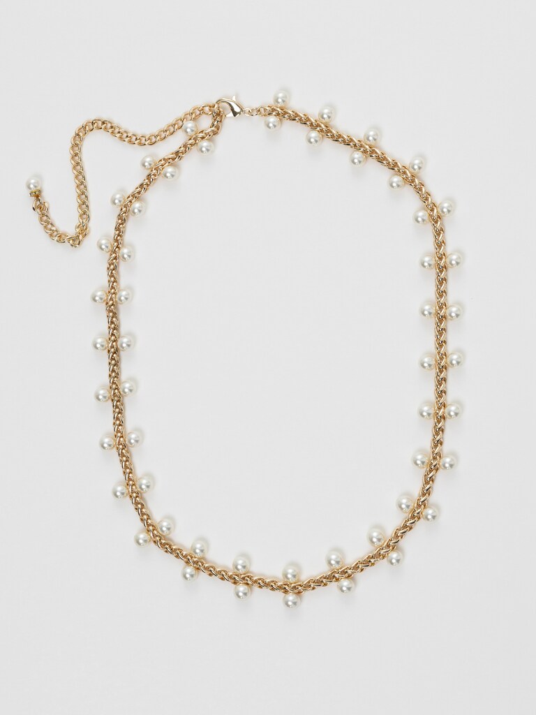 Декоративный ремень с жемчужинами