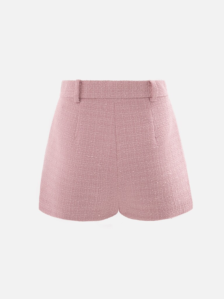 Твидовые шорты мини