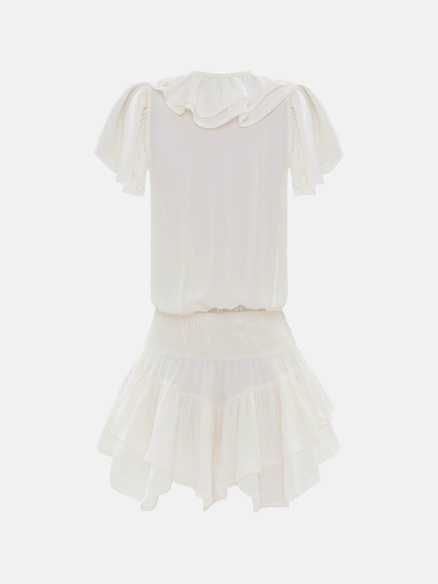 Платье мини в стиле бохо