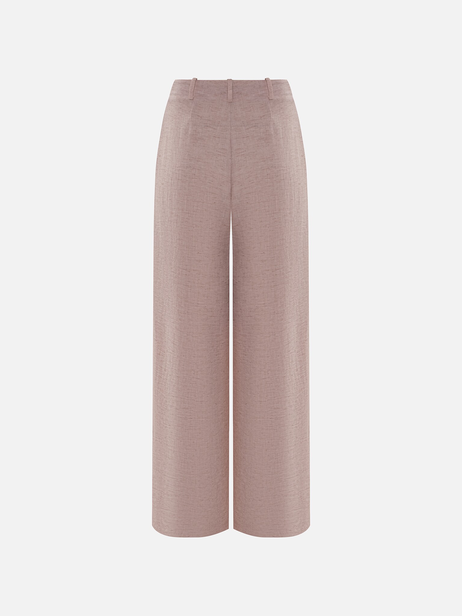 Льняные брюки палаццо