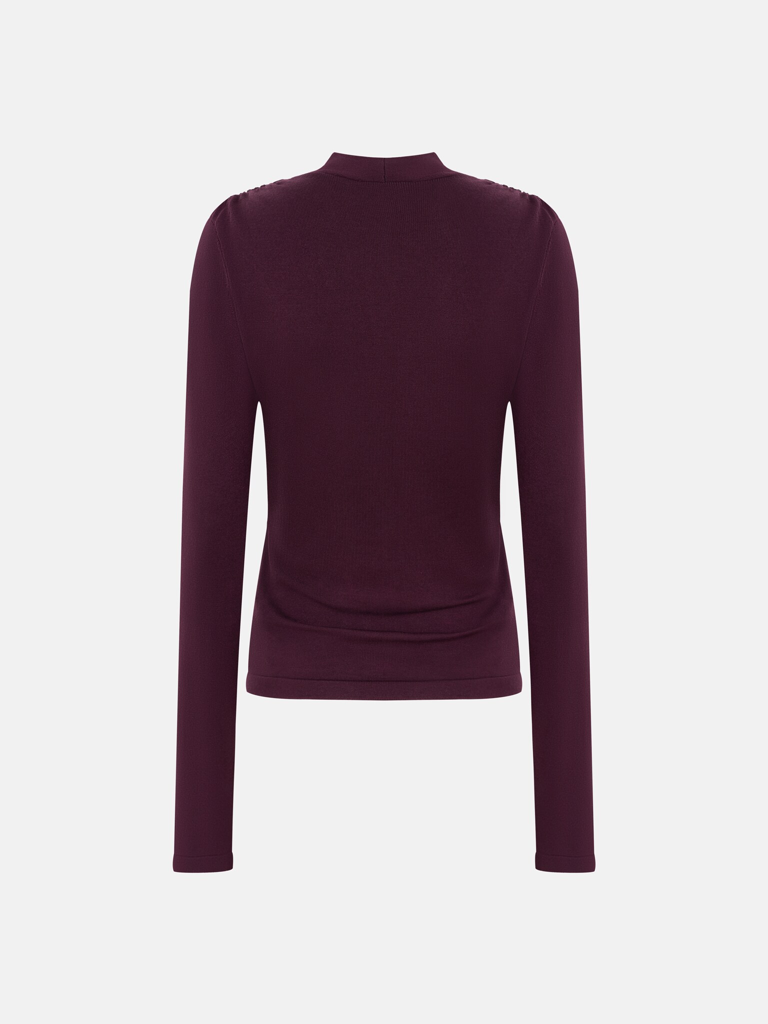 Langarmshirt mit Wickeloptik