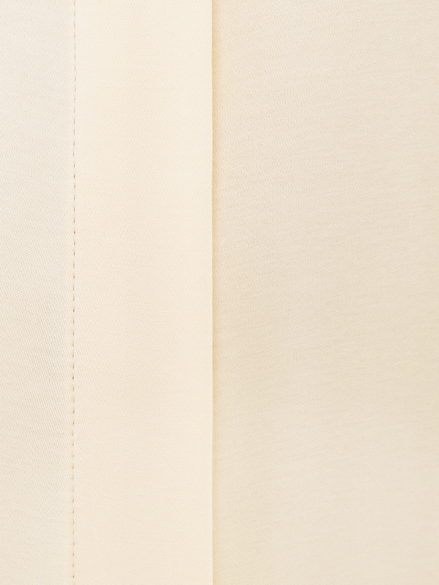 Satin shirt with concealed buttons