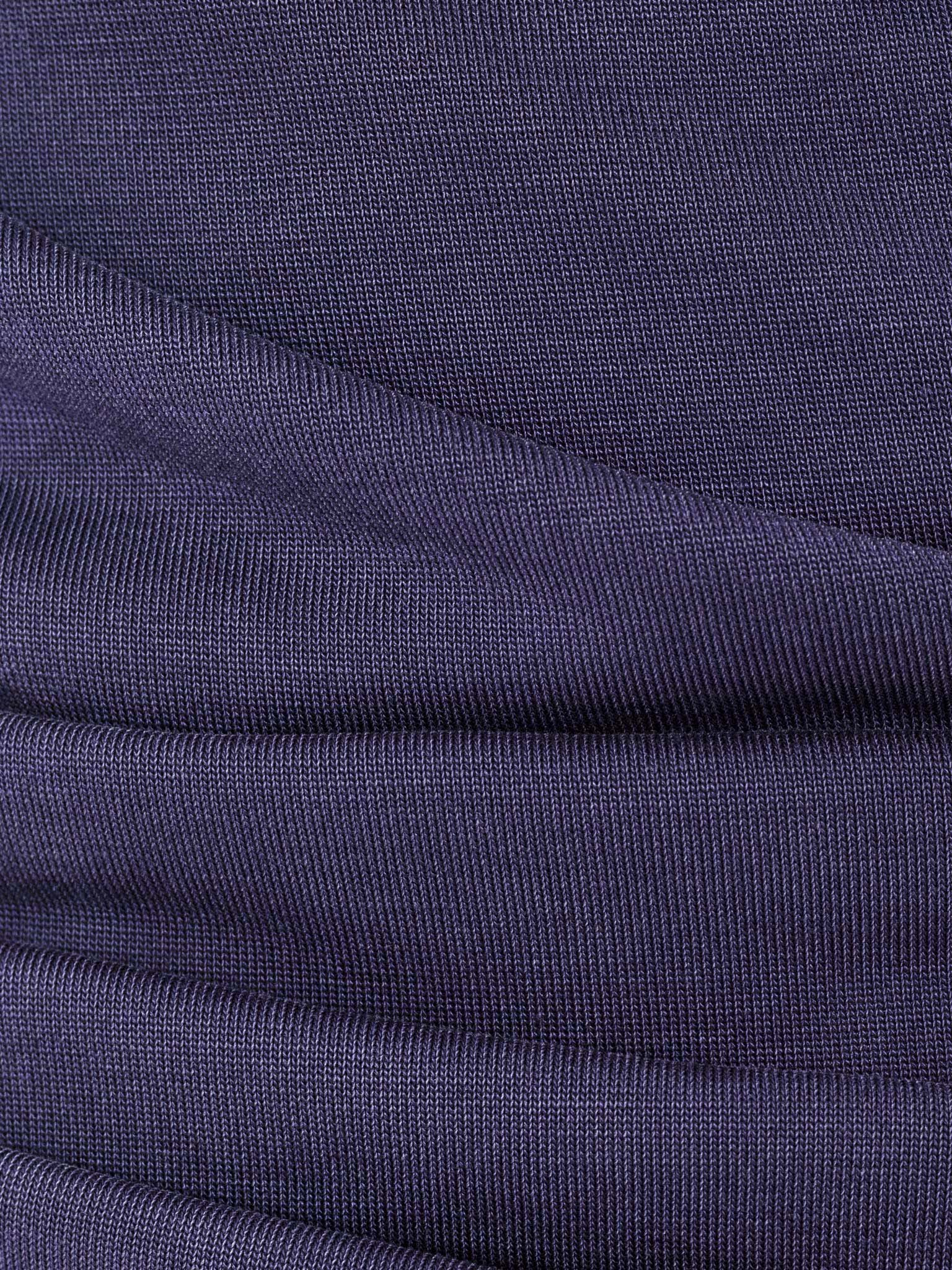 Jersey longsleeve with draped shoulders