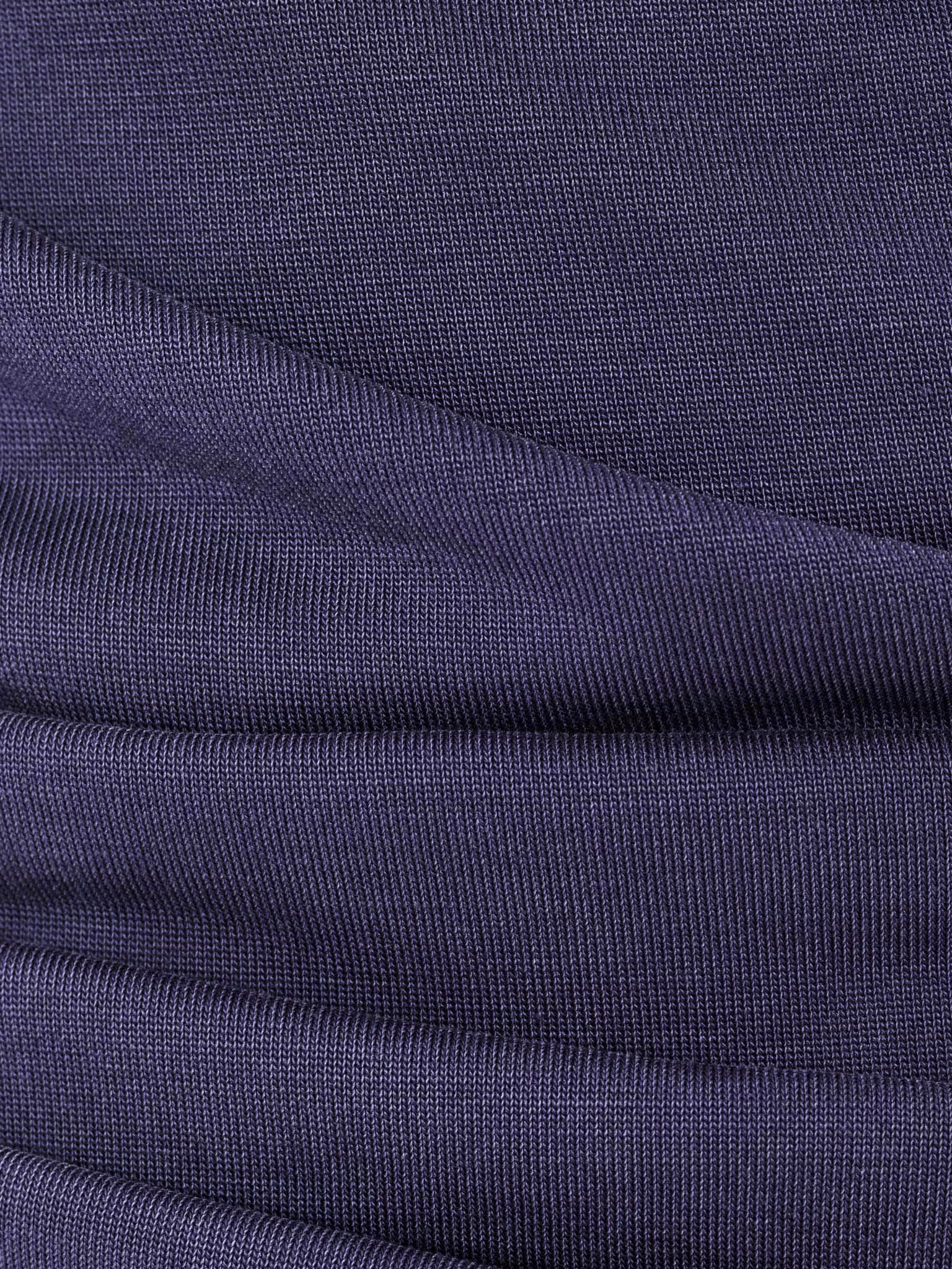 Jersey longsleeve with draped shoulders