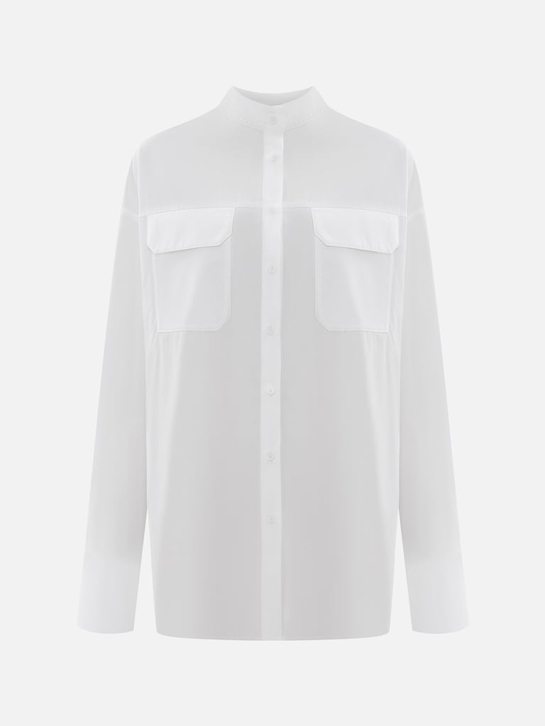 Lockeres Hemd mit großen Brusttaschen