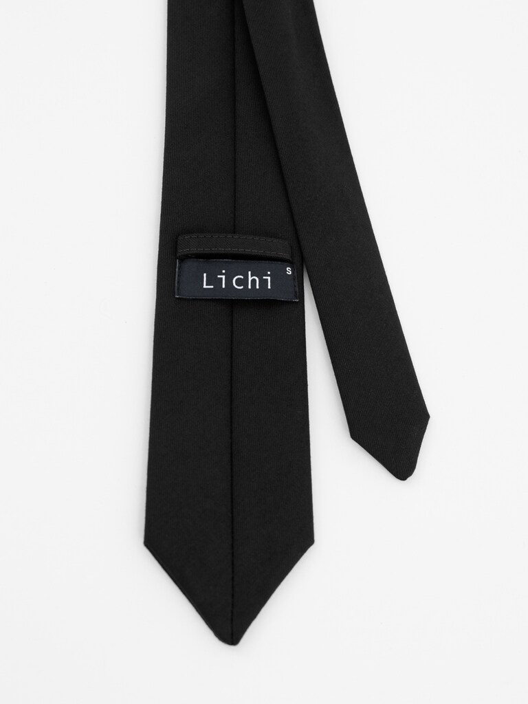 Однотонный галстук