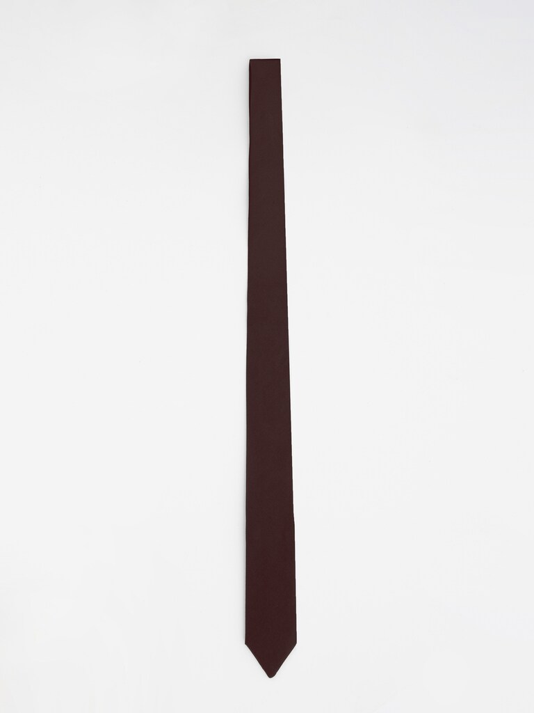 Однотонный галстук