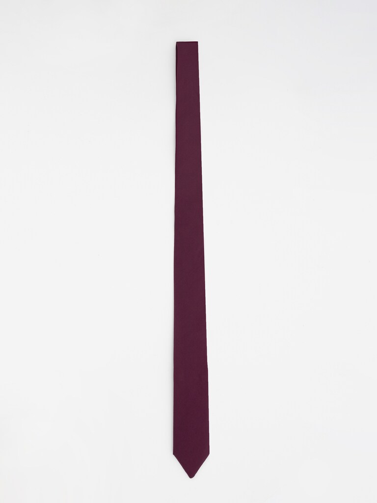 Однотонный галстук
