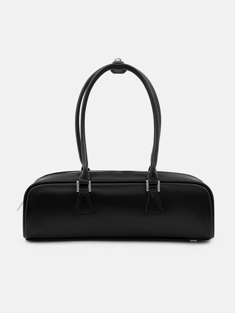 Baguette bag with long handles