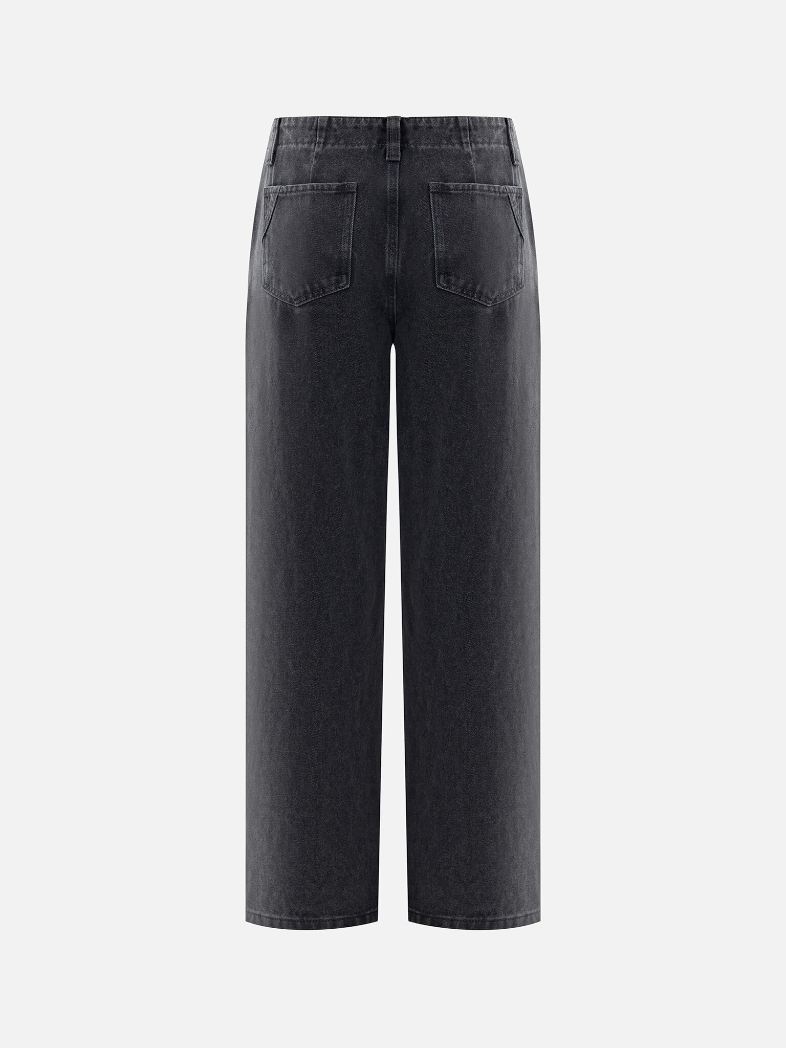 Loose mid-rise jeans