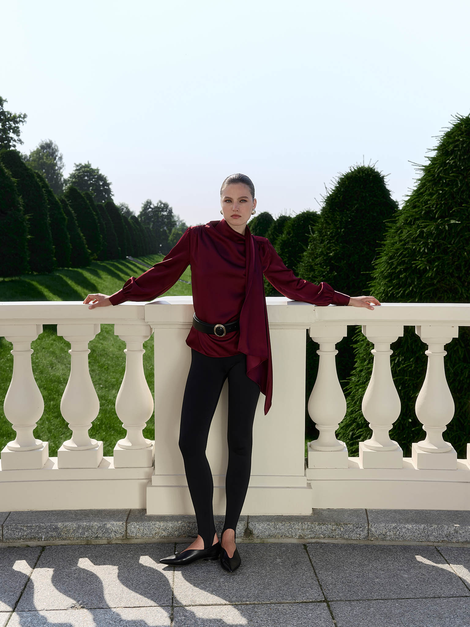 Леггинсы со штрипками