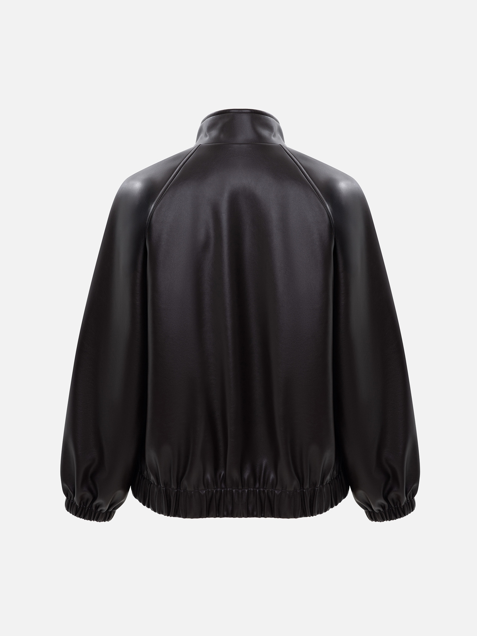 【完売品】Create Clair eco-leather jacket Women's faux-leather jacket with eco fur | Gaudì