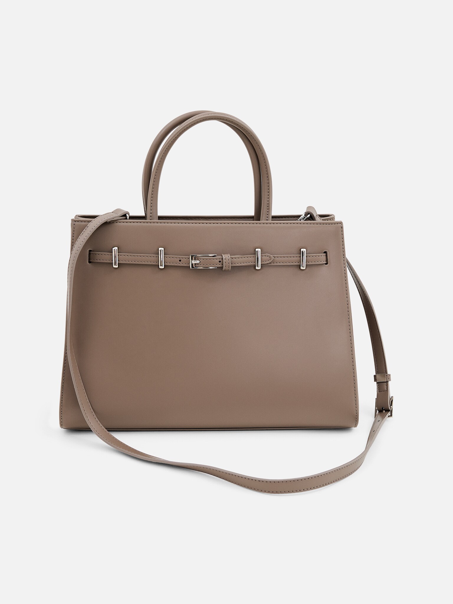 Rectangular bag with decorative strap :: LICHI - Online fashion store