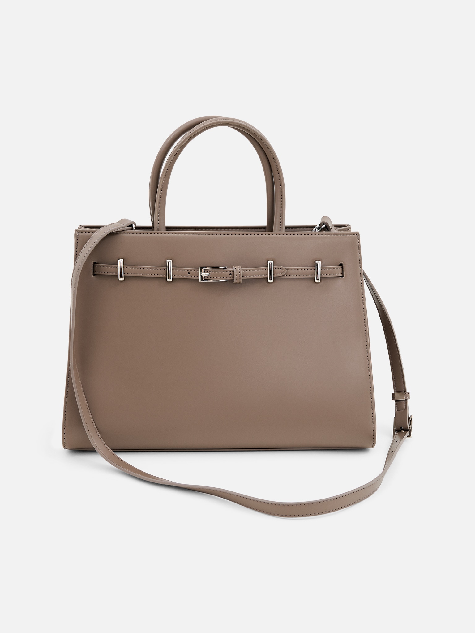 Rectangular bag with decorative strap :: LICHI - Online fashion store