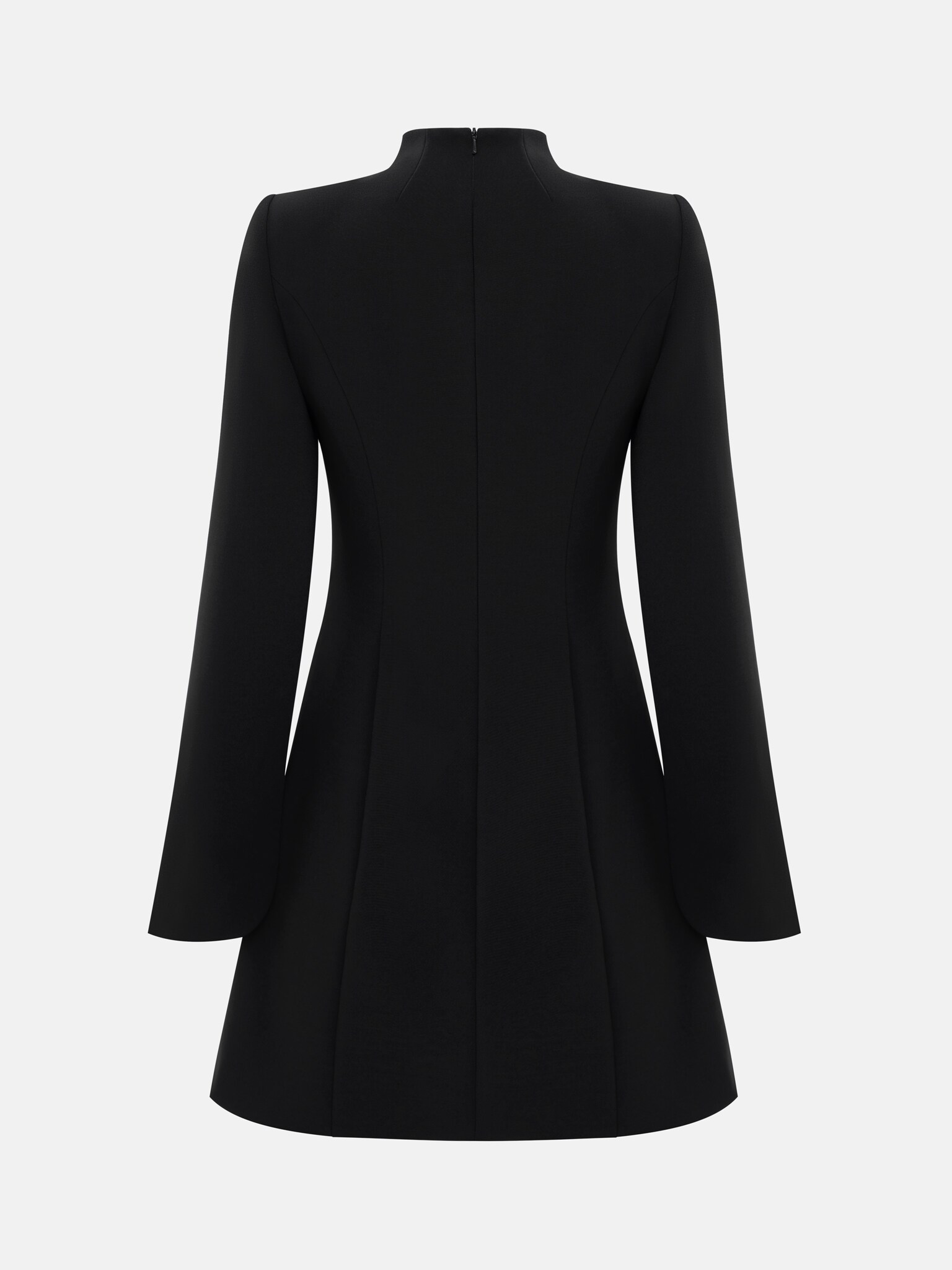 Mini robe fendue avec des boutons