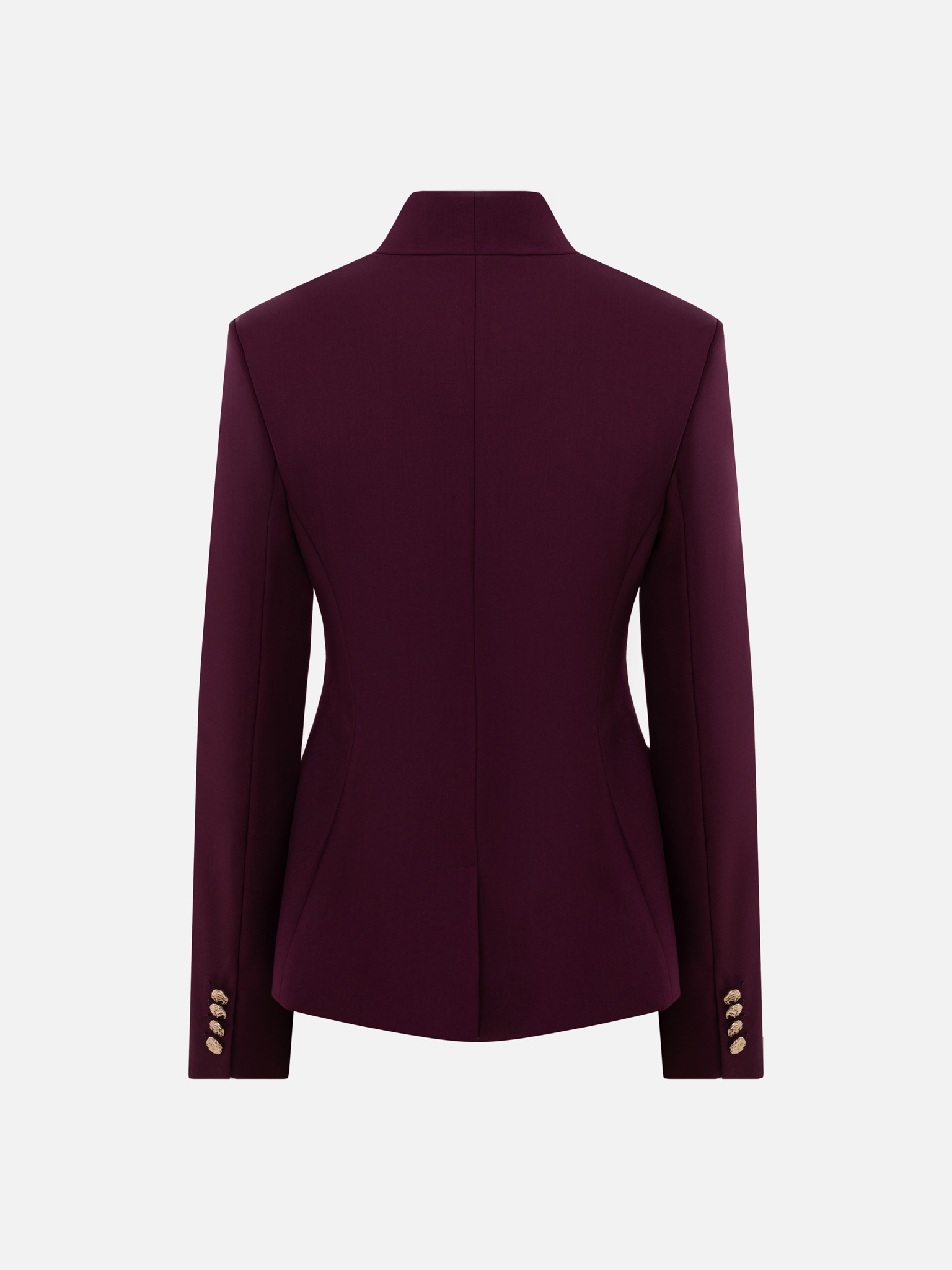 Однобортный жакет с крупными пуговицами