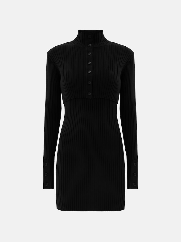 Mini robe en jersey avec boléro assorti